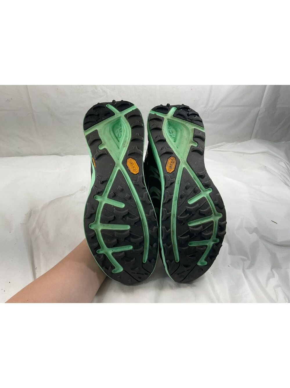 HOKA TOR SPEED 2 WP Size 9.5 athletic SHOES DARK SHADOW MINT GREEN - Picture 13 of 16